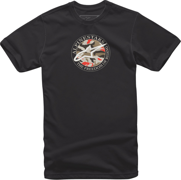 Alpinestars Dot Camo Tee Black Xl 1213-72660-10-Xl