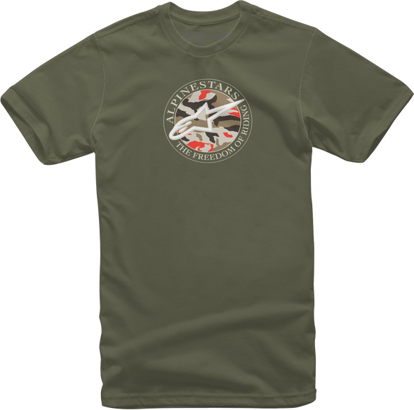 Alpinestars Dot Camo Tee Military Md 1213-72660-690-M