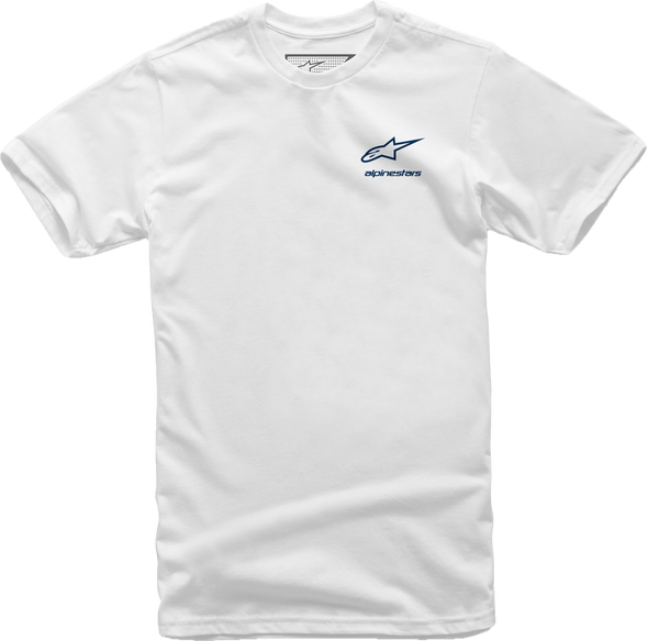 Alpinestars End Of The Road Tee White Lg 1213-72650-20-L