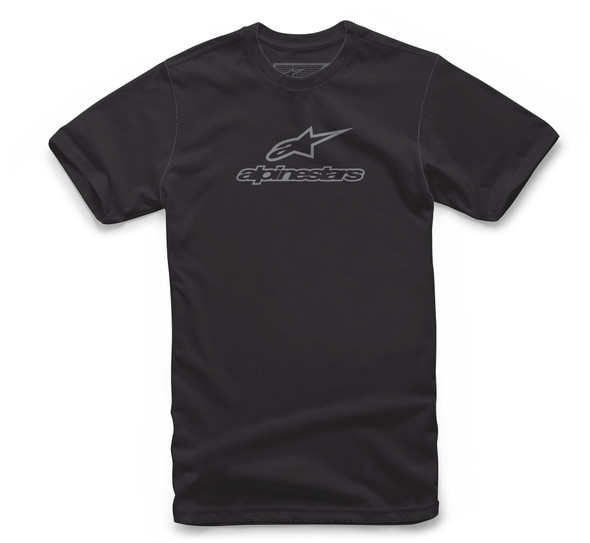 Alpinestars Wordmark Combo Tee Black/Grey Sm 1213-72520-1011-S