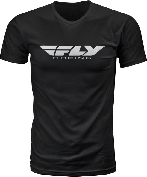 Fly Racing Fly Corporate Tee Black Lg Black Lg 352-0940L