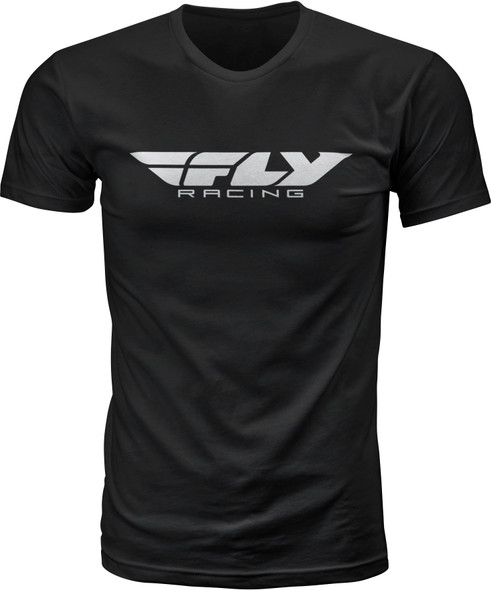 Fly Racing Fly Corporate Tee Black Md Black Md 352-0940M