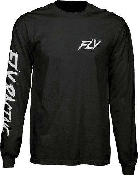 Fly Racing Fly Fusion L/S Tee Black Sm 352-0659S