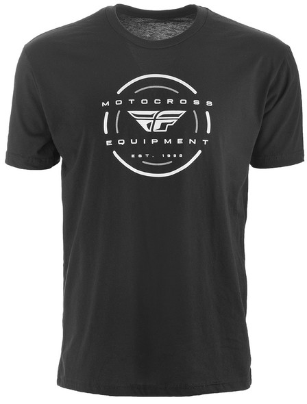 Fly Racing Fly Helix Tee Black Md Black Md 352-1060M