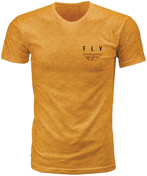 Fly Racing Fly K121 Tee Mustard Heather Sm 352-0624S