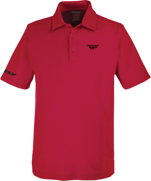 Fly Racing Fly Performance Polo Red Md 352-6012M