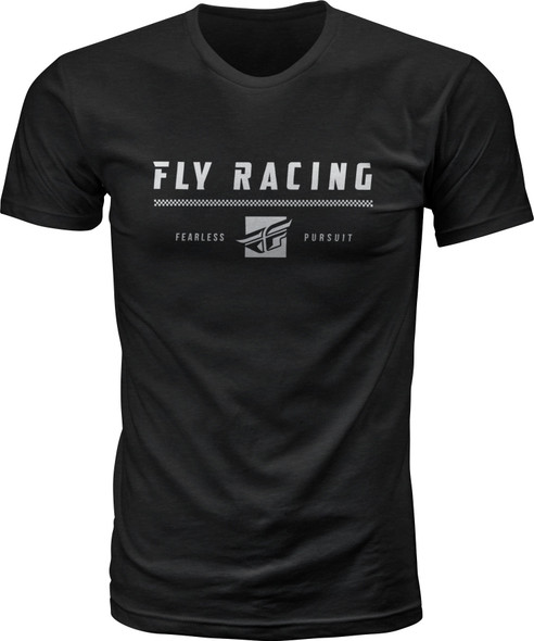Fly Racing Fly Pursuit Tee Black Xl Black Xl 352-1150X