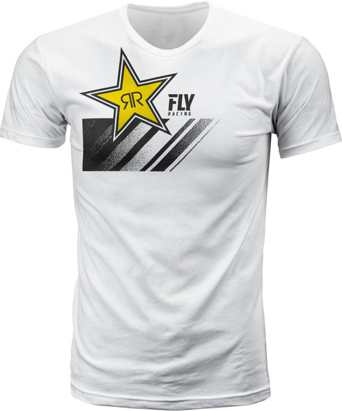 Fly Racing Fly Rockstar Tee White Sm 352-1134S