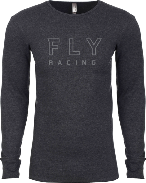 Fly Racing Fly Thermal Shirt Dark Grey Heather Lg 352-4131L