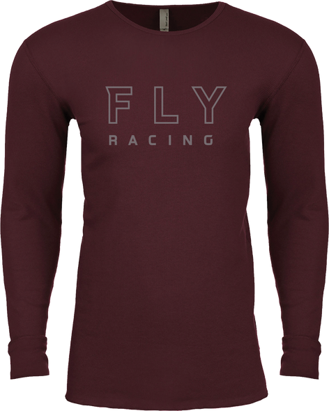 Fly Racing Fly Thermal Shirt Dark Red Sm 352-4132S