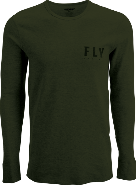 Fly Racing Fly Thermal Shirt Military Green Md 352-4158M