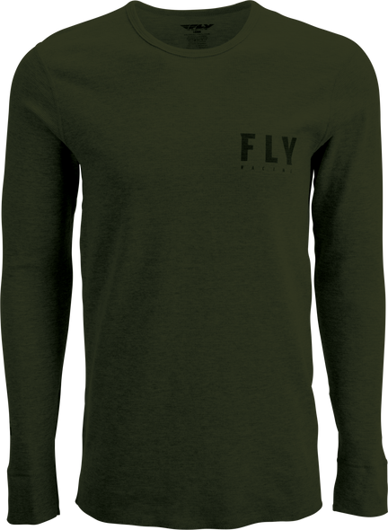 Fly Racing Fly Thermal Shirt Military Green Sm 352-4158S