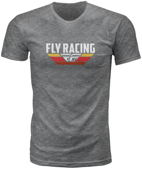 Fly Racing Fly Voyage Tee Dark Grey Heather Xl 352-0634X