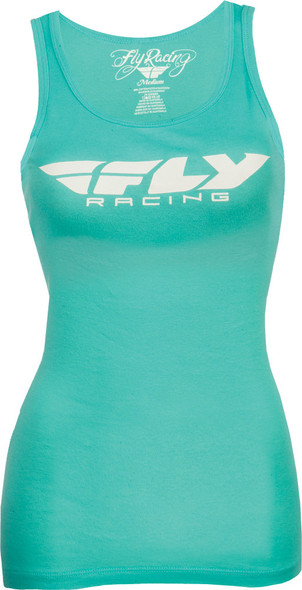 Fly Racing Fly Women'S Corporate Tank Teal 2X 356-61392X