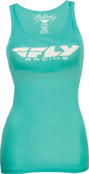 Fly Racing Fly Women'S Corporate Tank Teal Lg 356-6139L