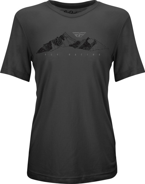 Fly Racing Fly Women'S Freedom Tee Black Sm 356-0470S