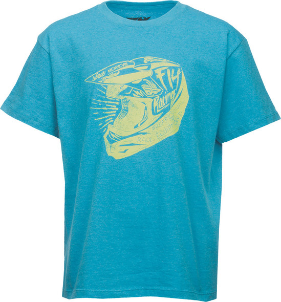 Fly Racing Head Case Youth Tee Royal Blue Yl 352-0831Yl