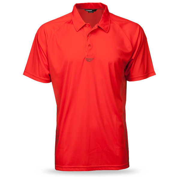 Fly Racing Polo Shirt Red/Black 2X 352-31822X