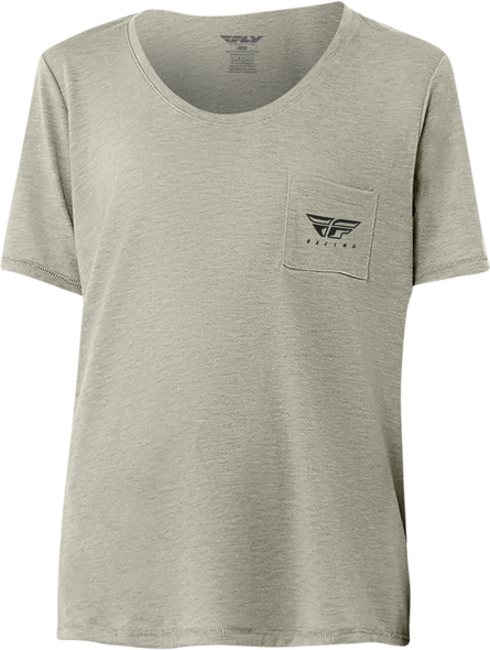 Fly Racing Women'S Fly Chill Tee Stone 2X 356-00312X