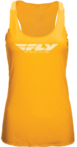 Fly Racing Women'S Fly Corporate Tank Yellow Md 356-6153M