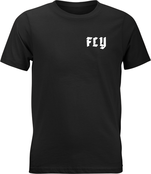 Fly Racing Youth Fly Moto Mind Tee Black Ys 352-0430Ys
