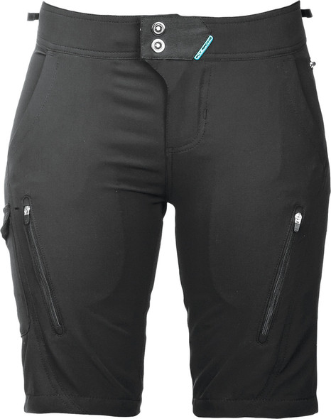 Fly Racing Lilly Ladies Short Black/Turquoise L 357-0269L