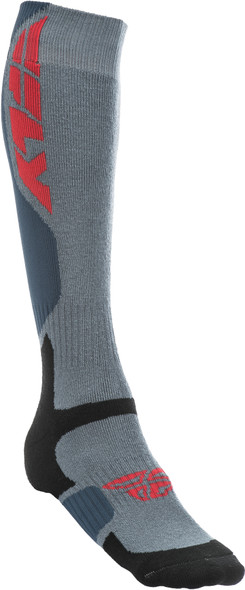 Fly Racing Fly Mx Pro Socks Thick Grey/Black Lg/Xl 350-0400L