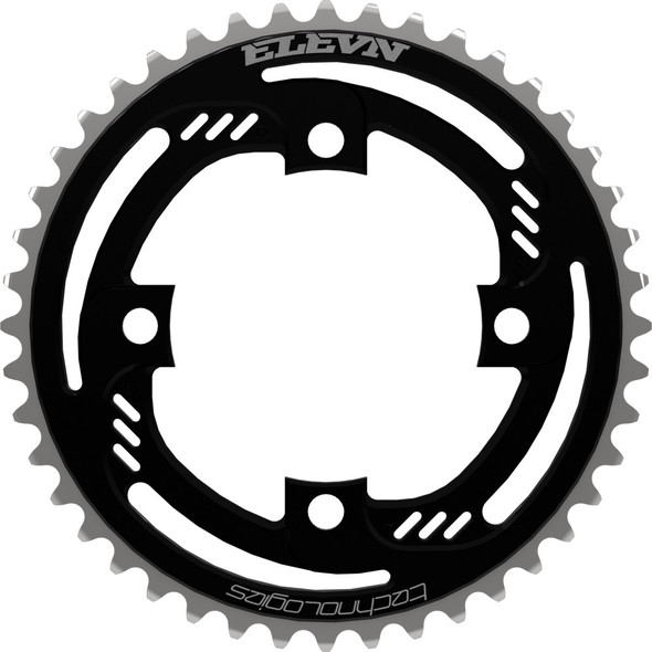 Elevn 4-Bolt Chainring Black 41T Elcr441Bkbk