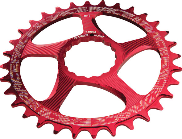 Race Face Direct Mount N/W Single Ring Cinch Red 36T Rrsndm36Red