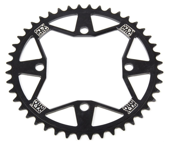 Staystrong 7075 Alloy 4-Bolt Chainring Black 39T U-Ss6204