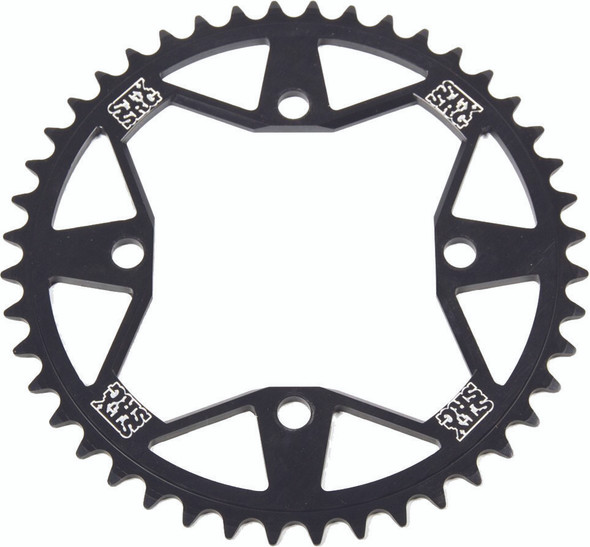 Staystrong 7075 Alloy 4-Bolt Chainring Black 44T U-Ss6224