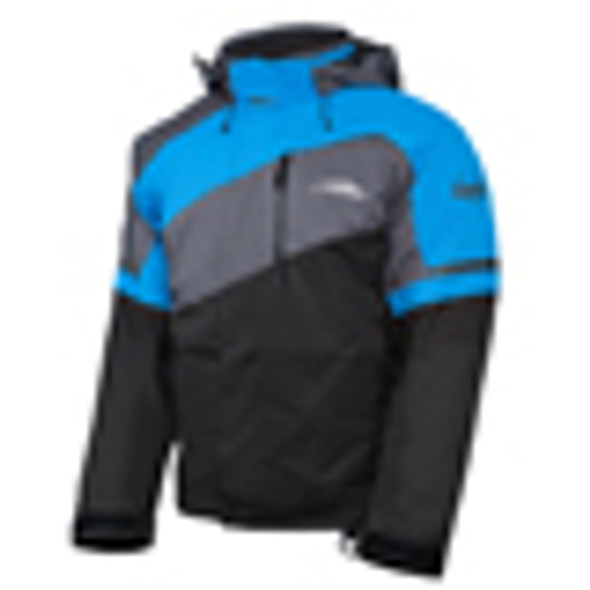 Katahdin Gear Recon Jacket Mens Black/Grey/Blue - Large 84400704