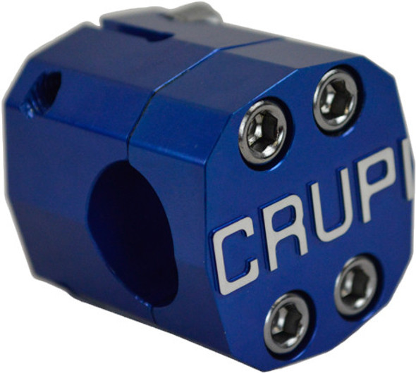 Crupi I-Beam No Reach Stem Blue 0Mmx1" 40144