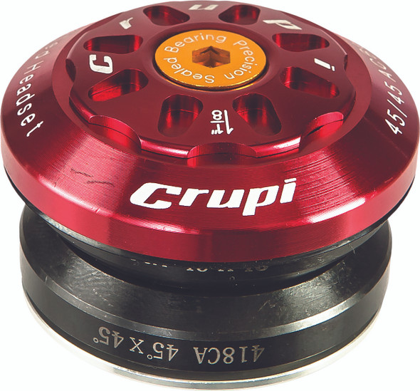 Crupi Integrated Headset Red 1-1/8" 45202