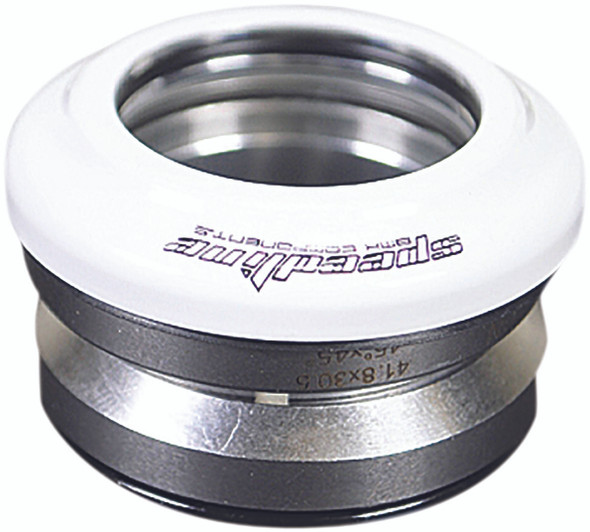 Speedline Integrated Headset Semi-Sealed White 1-1/8" Sl-118-Hsw