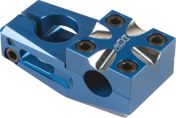 Supercross Racerhead Tl Stem Blue 1-1/8"X45Mm Rh-45-Blu