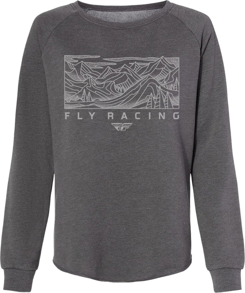 Fly Racing Women'S Fly Trail Sweatshirt Charcoal Md 358-0151M