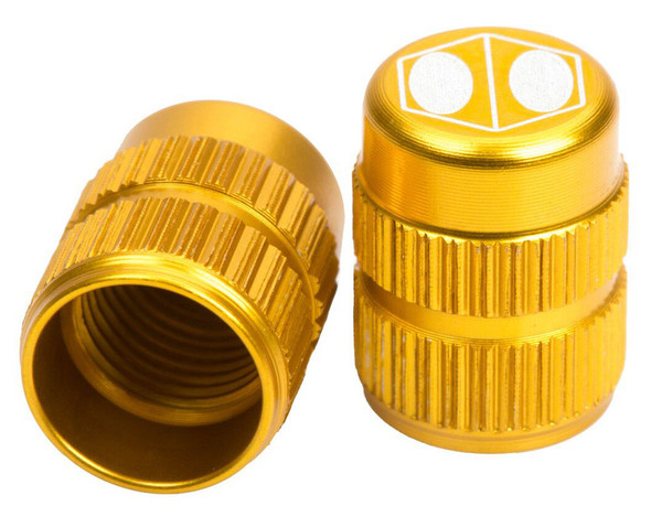 Box Schrader Valve Cap Gold Bx-Vc14S0000-Gd