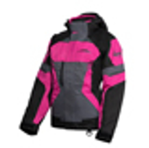 Katahdin Gear Dagger Jacket Womens Black/Grey/Pink - Small 84310102