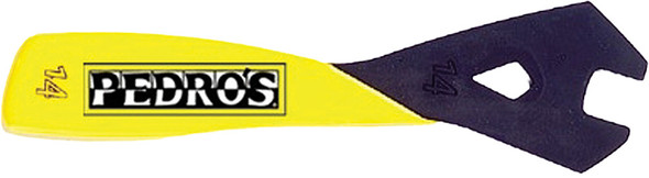 Pedros Cone Wrench W/Yellow Cushion Handle 14Mm 6461014