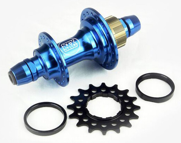 Staystrong Pro Rear Hub 36H Blu Comes W/ 16T Cog U-Ss6514