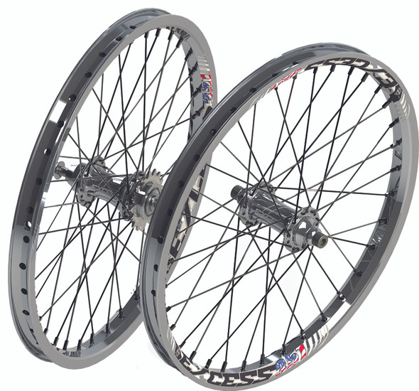 Excess 351 Pro Wheel Set Polished 20X1.75" Exwh0175Plpl