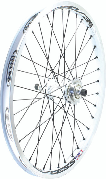 Excess Rear Cassette Wheel 20"X1.75" White Exwh0175Rwhwh-10