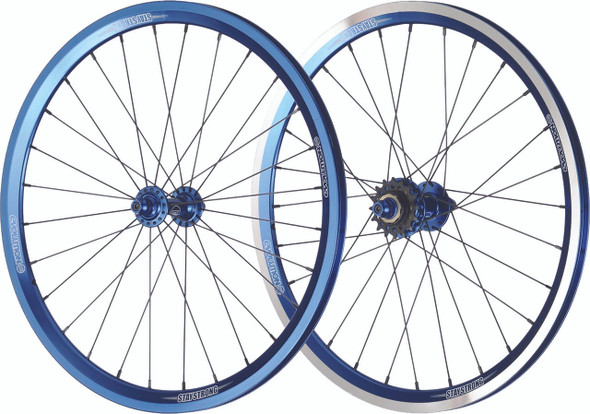 Staystrong Evolution Wheel Set 1-1/8" Blue U-Ss6001