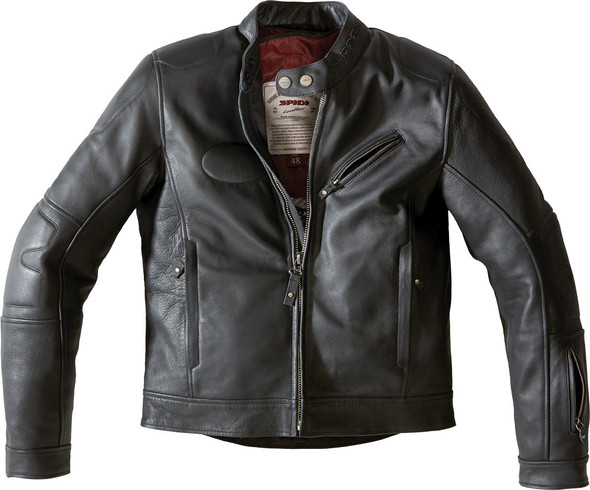Spidi Road Runner Leather Jacket Black E56/Us46 P142-026-56
