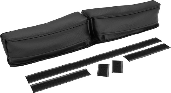 Big Bike Parts Dash Twin Pouch Black Indian Roadmaster V30-206Bk