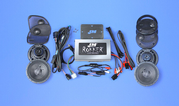 J&M Rokker Xxr 700W 4-Sp/Amp Kit 16-18 Roadglide Ultra Xxrk-700Sp4-16Ru