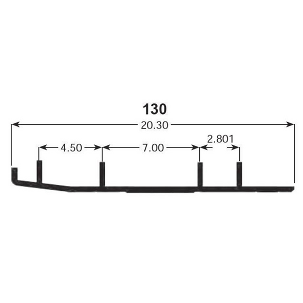 SPI Defender Hardweld Runners Arctic Cat Wb-000-130