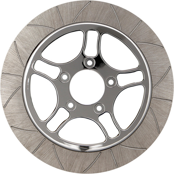 Lyndall Brakes Triangular Front Brake Rotor 11.8" Chrome 118Fct5C