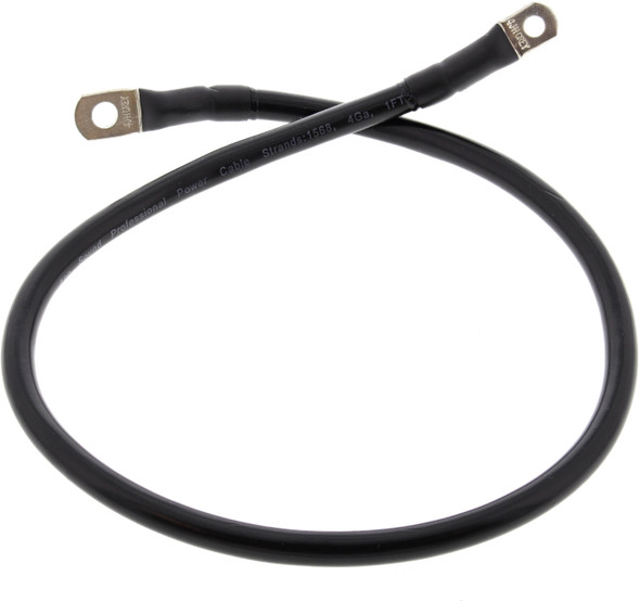 All Balls Battery Cable Black 27" 78-127-1